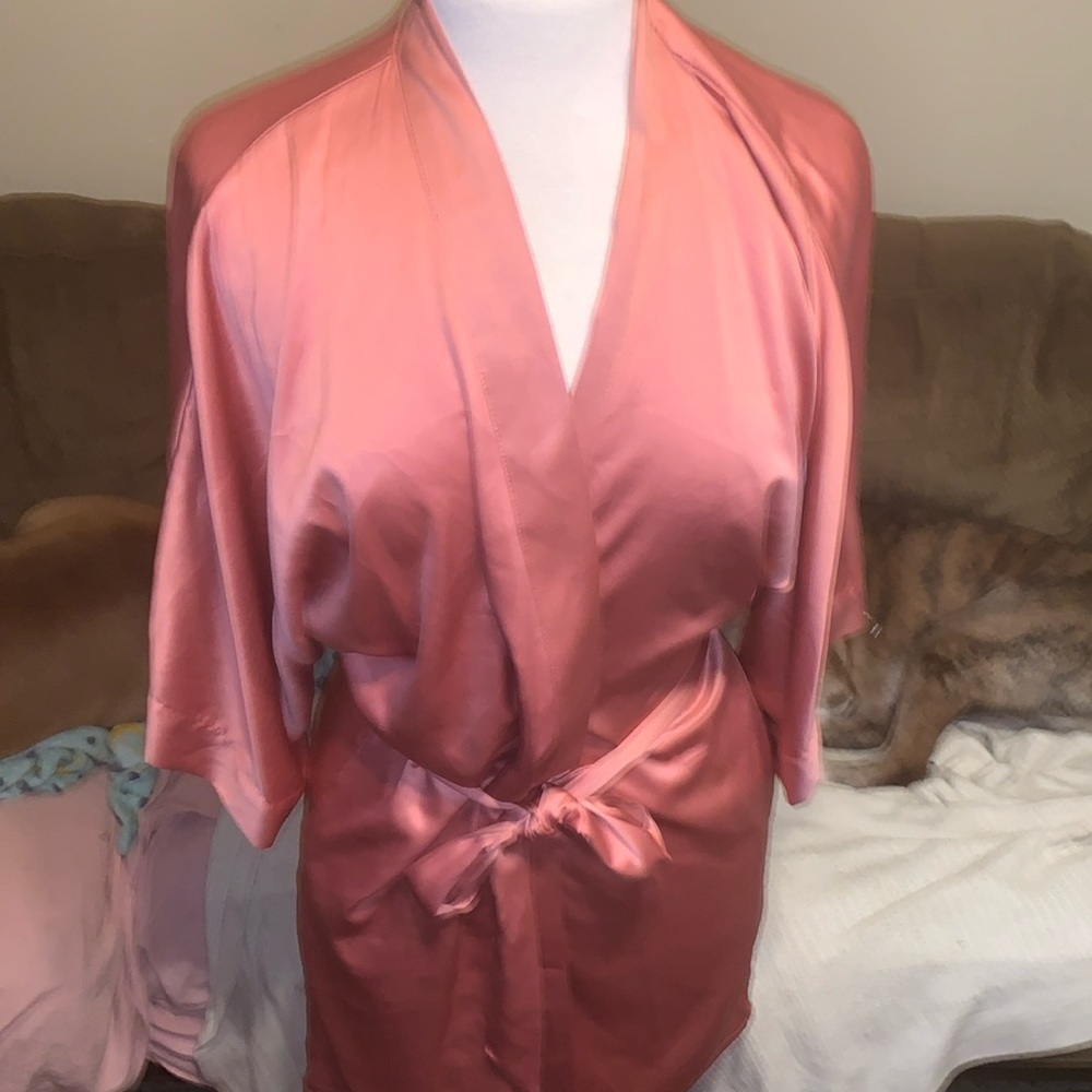 SIORO Women's Satin Robe Kimono Bathrobe